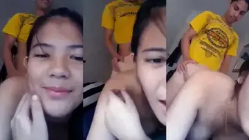 Doggy Sambil Direkam Pasrah Pada Pacar Nakalnya poster